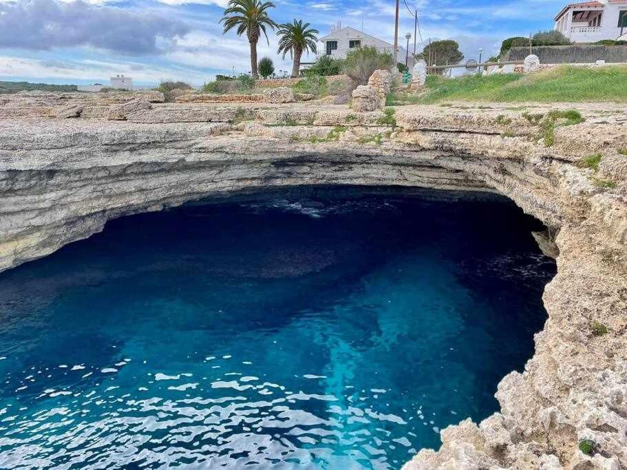Mitjana Apartamento Con Piscina Ciutadella  Kültér fotó