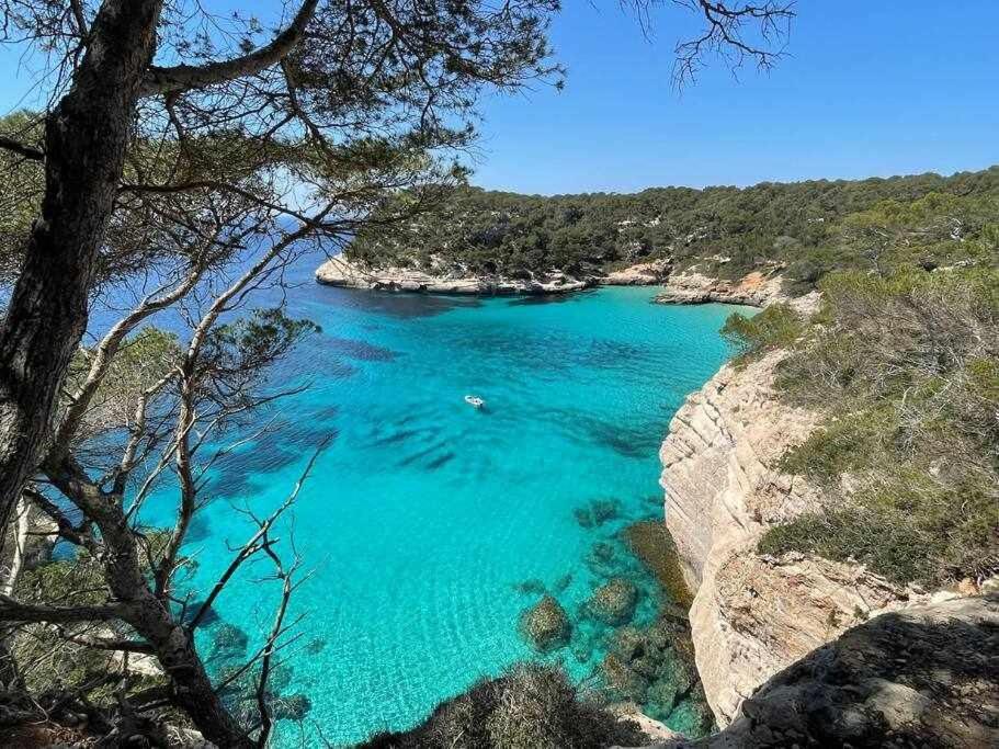 Mitjana Apartamento Con Piscina Ciutadella  Kültér fotó