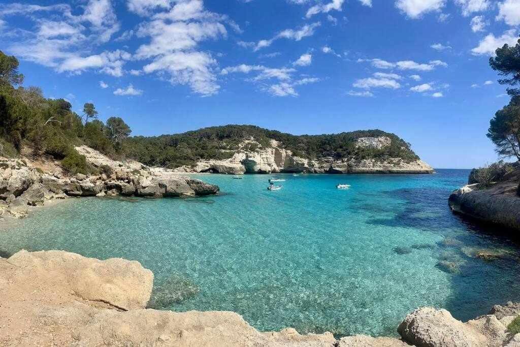 Mitjana Apartamento Con Piscina Ciutadella  Kültér fotó