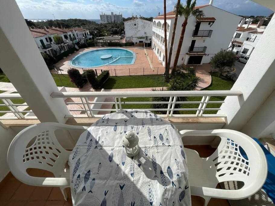Mitjana Apartamento Con Piscina Ciutadella  Kültér fotó